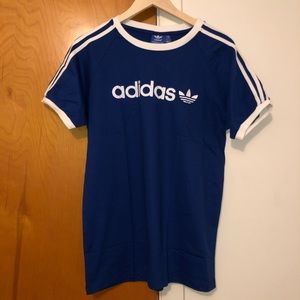 ‼️SOLD‼️Blue Adidas Top